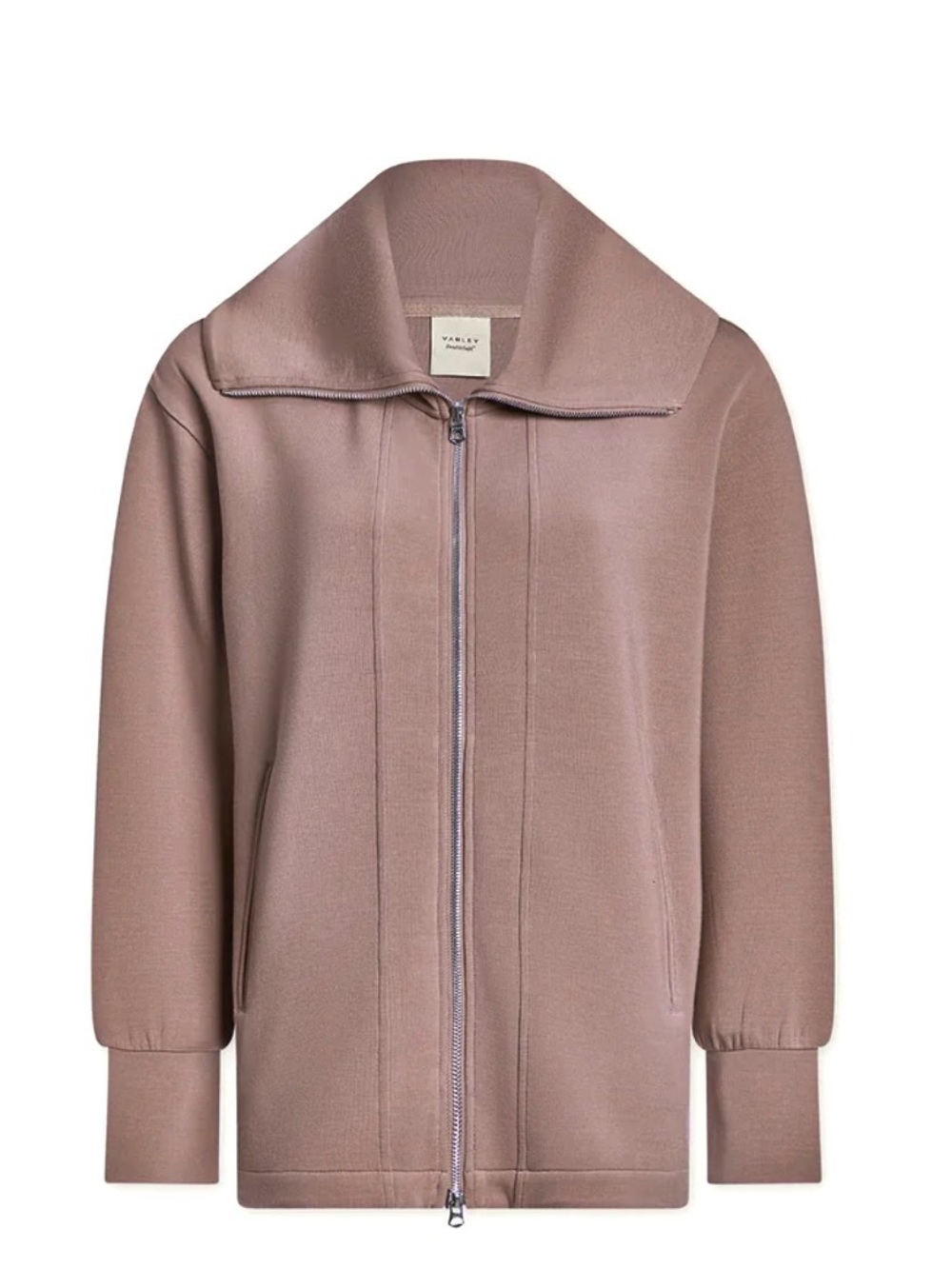 Varley Raleigh Zip-Through Sweat Sweatshirt DoubleSoft Jacket Retail $178 - Picture 13 of 13
